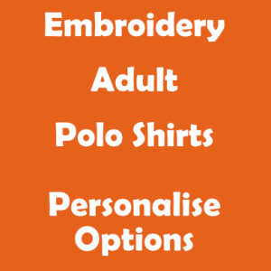 Adult Unisex Polo Shirts