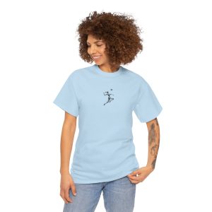 Basketball Graphics Printed Ladies Half Sleeve T-Shirt