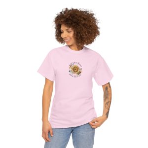 Sunflower Graphics Printed Ladies Half Sleeve T-Shirt